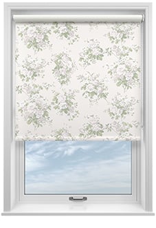 Shabby Chic by Rachel Ashwell Rose Chintz (Blackout), Natural - Twist&Fit Roller Blind